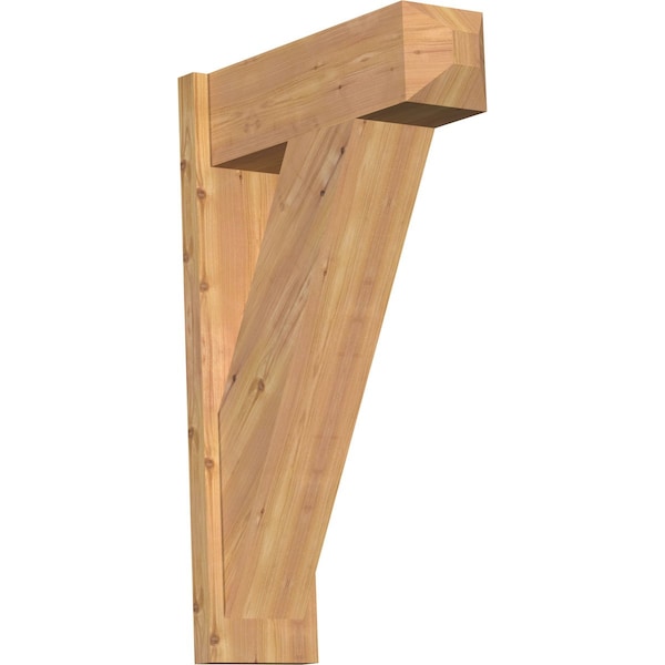 Ekena Millwork Traditional Smooth Craftsman Outlooker, Western Red Cedar, 7 1/2"W x 22"D x 34"H OUT08X22X34TRA04SWR - main
